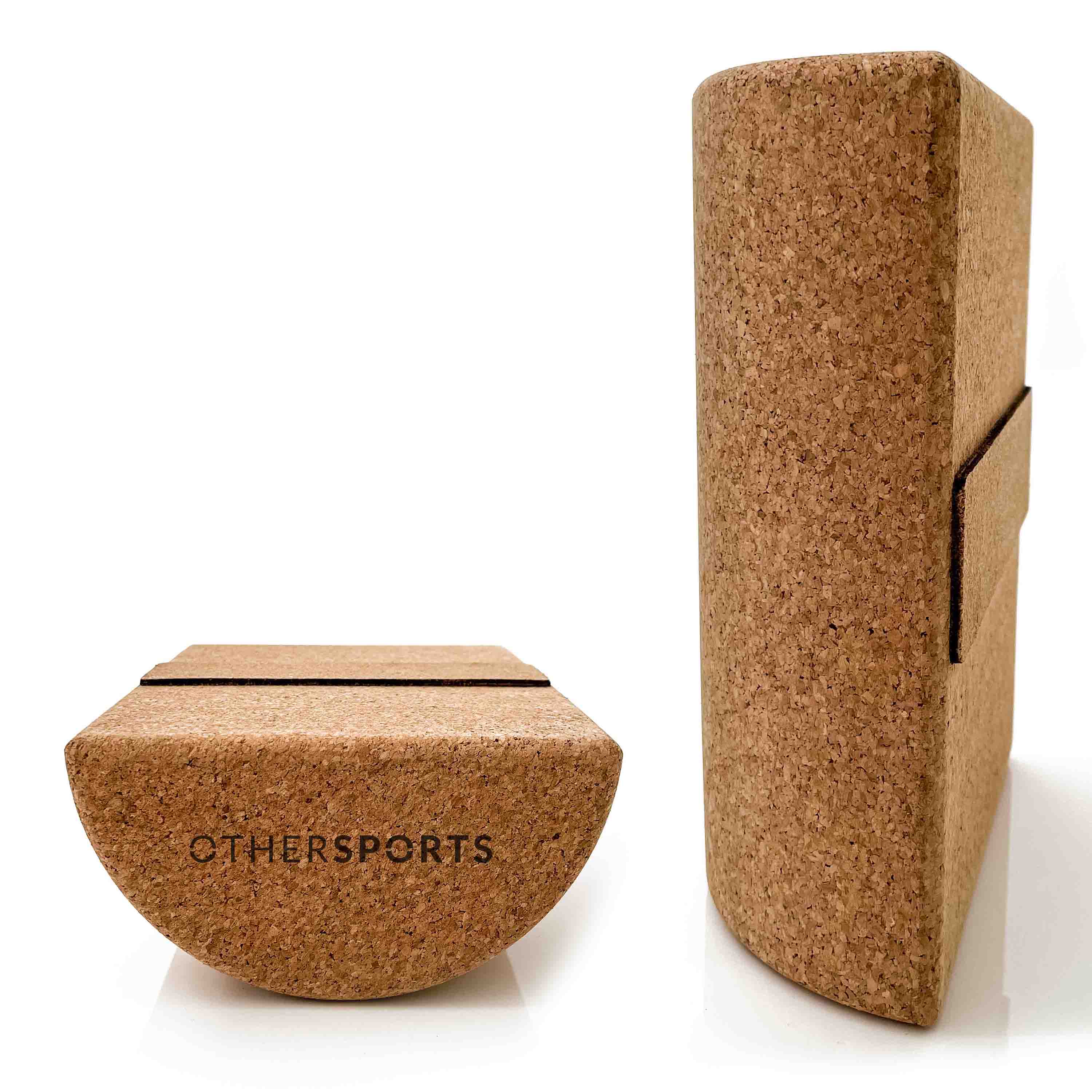 Kork-Halbrolle-fuer-das-Sportboard-training-zuhause