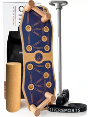 Sportboard-3-Resistance-Blau-Sportgeraet-fuer-zuhause-klein-MR-OHZ-OMLB