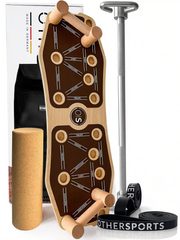 Sportboard-3-Resistance-Braun-Sportgeraet-fuer-zuhause-klein-OHZ-OMLB