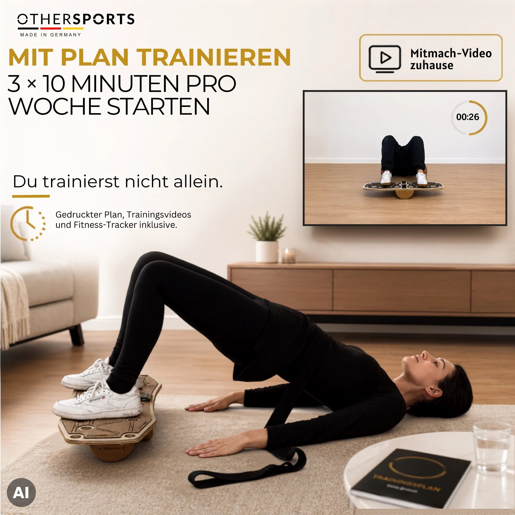 Sportboard-4-Core-Othersports-vor-dem-tv-trainieren