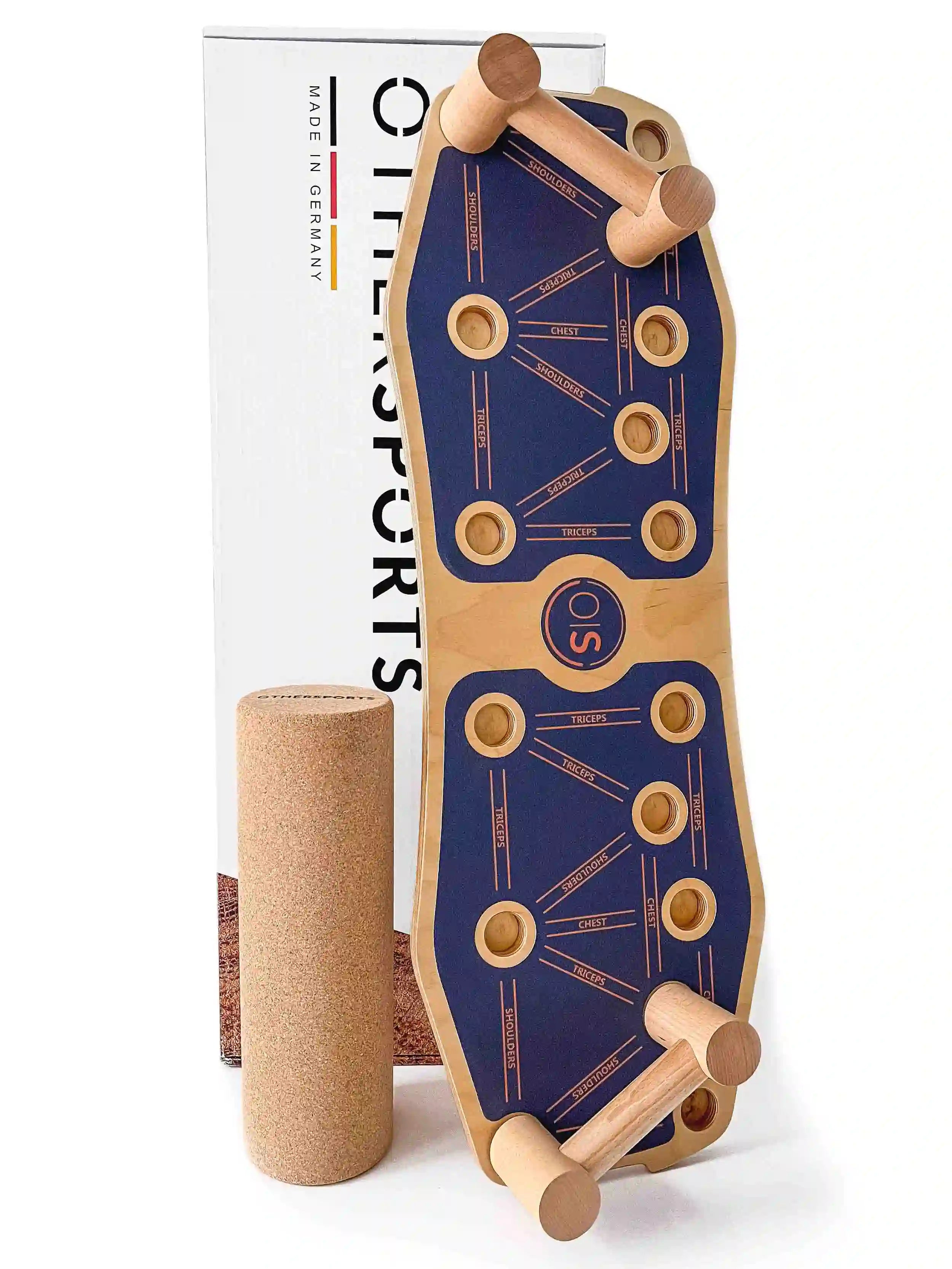 Sportboard-Core-3-Fitness-Balance-Board-Grip-blau