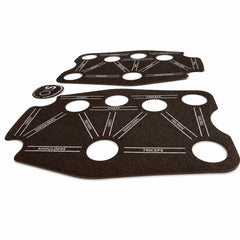 Sportboard Trainingsoberfläche – Kork / Grip Blau / Grip Braun