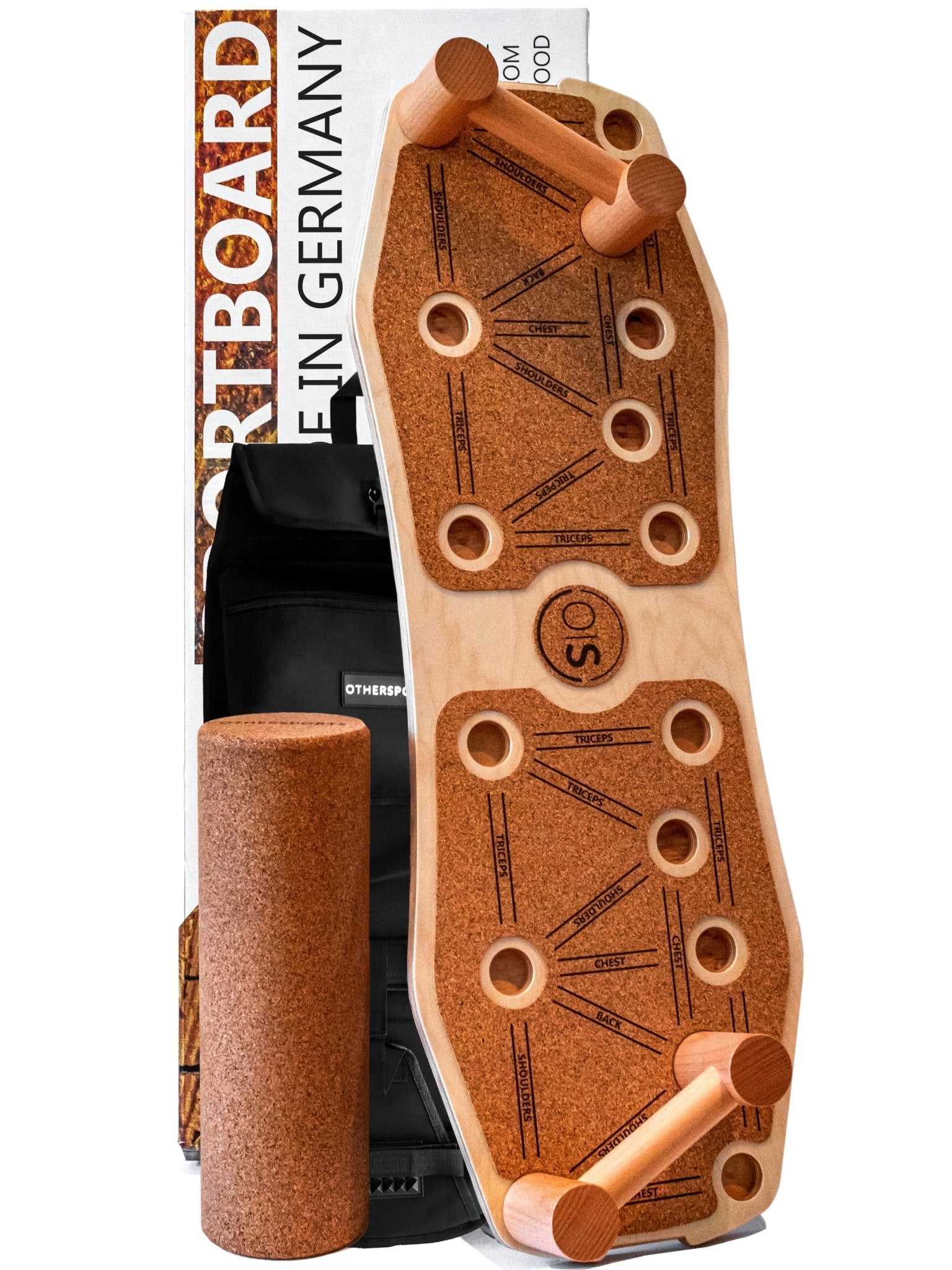 Sportboard Fitness Balance Board mit Rucksack