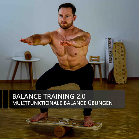 Balance Squat mit dem Sport Balance Board