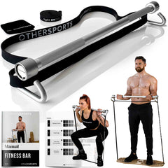 Sportboard Fitness Balance Board  mit Stange