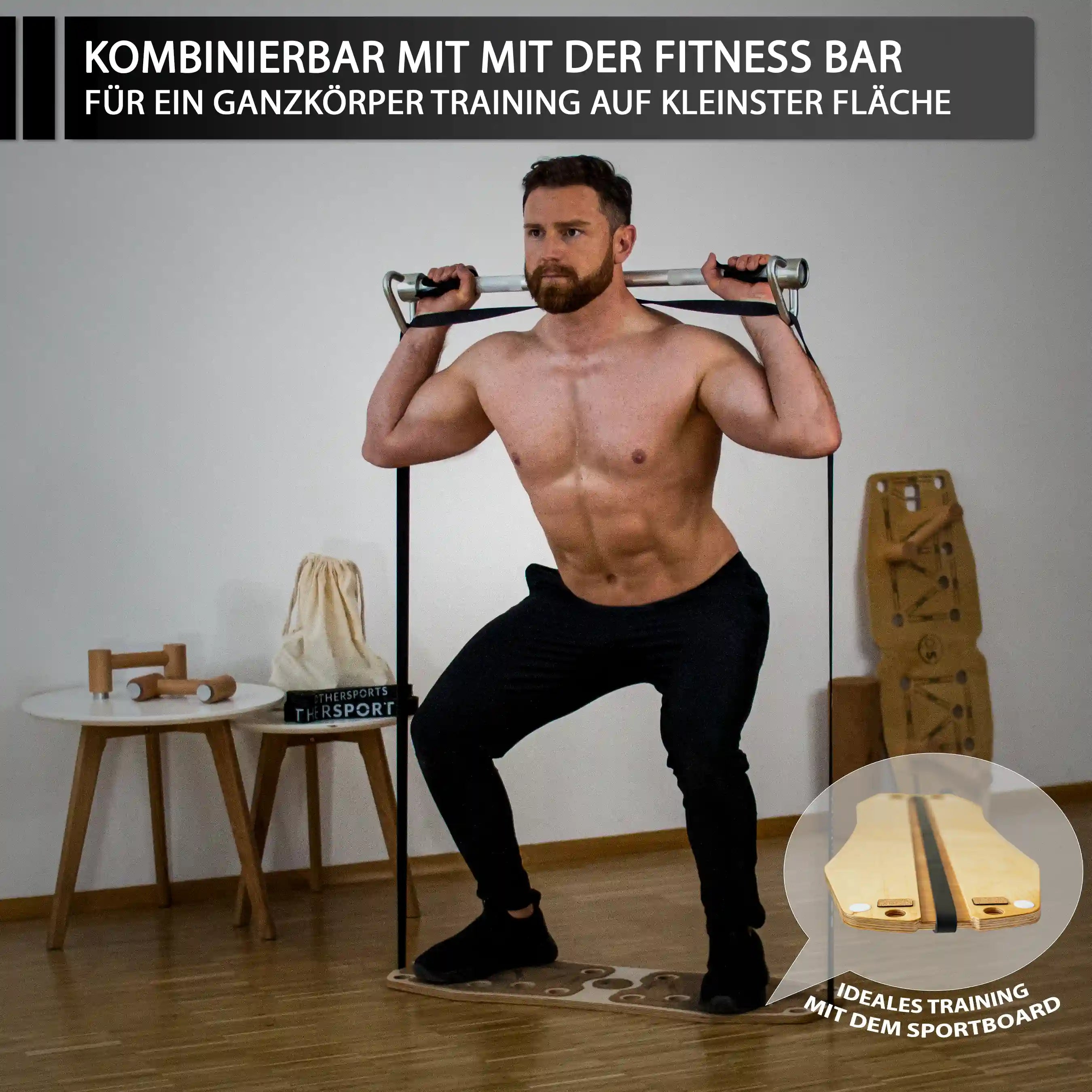FitBoard-Kniebeugen-Trainieren