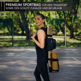 Sportboard - Fitness Balance Board mit Rucksack