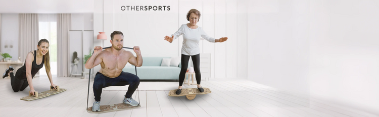 OTHERSPORTS - Balance und Kraft vereint - Heimfitness Banner