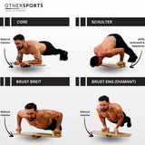 Push-up-board-Training-Ubungen