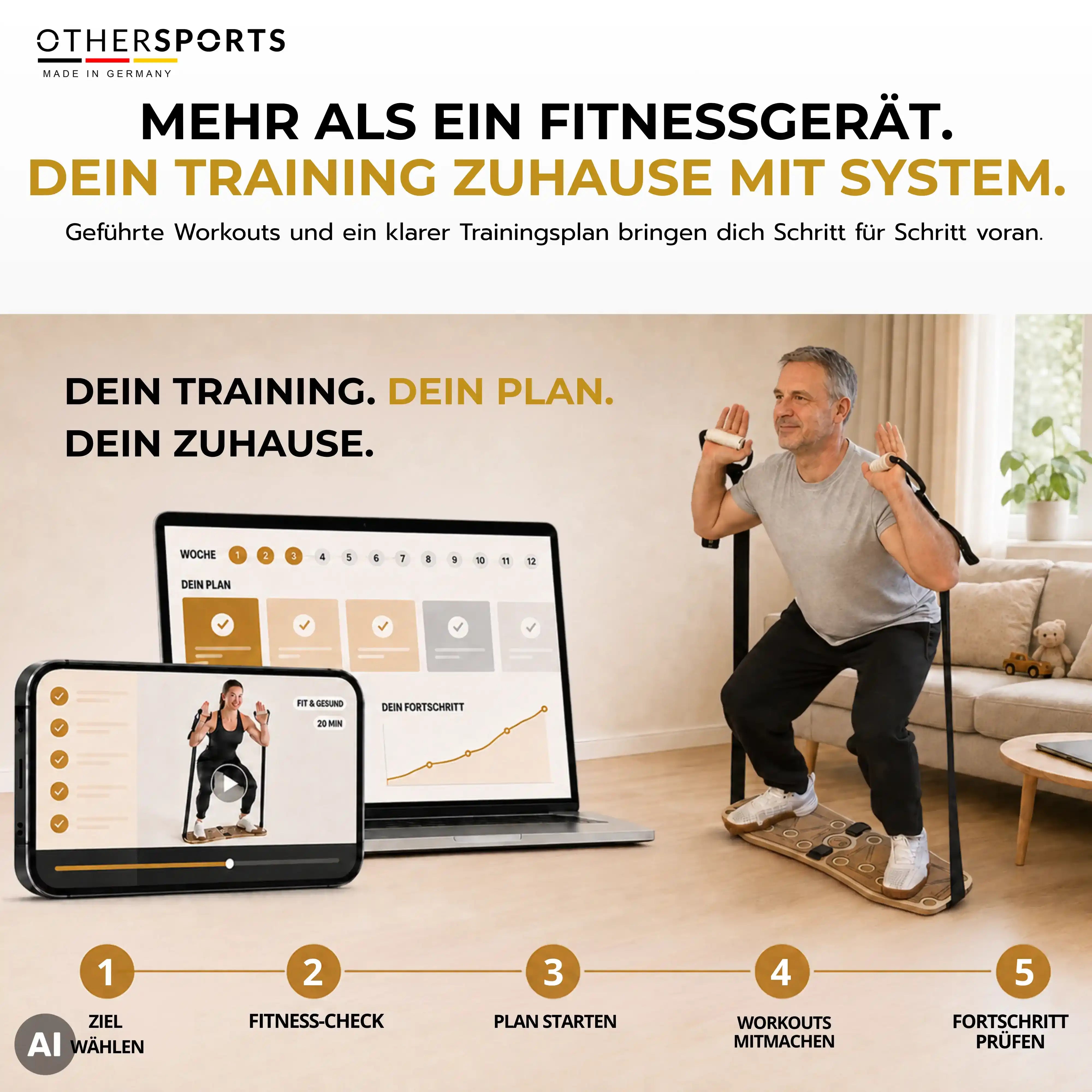 Sportboard-4-Fitness-Othersports-Heimtraining-mit-system