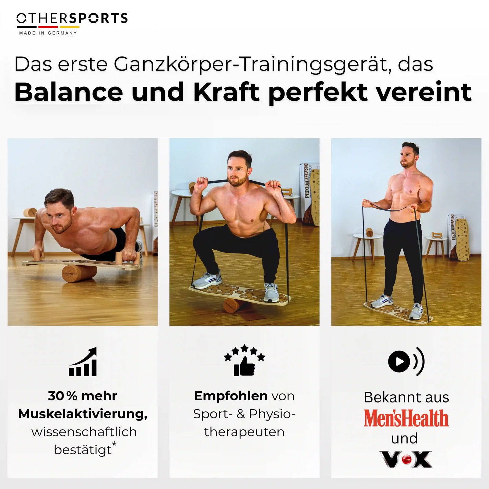 Sportboard-Core-3-Fitness-Balance-Board-Balance-und-Krafttraining-vereint