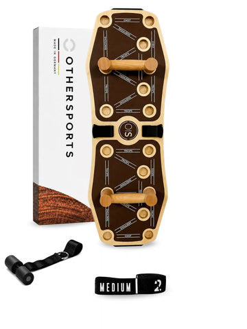 B-Ware Sportboard 4 Core, Entry-Set mit brauner Grip-Oberfläche