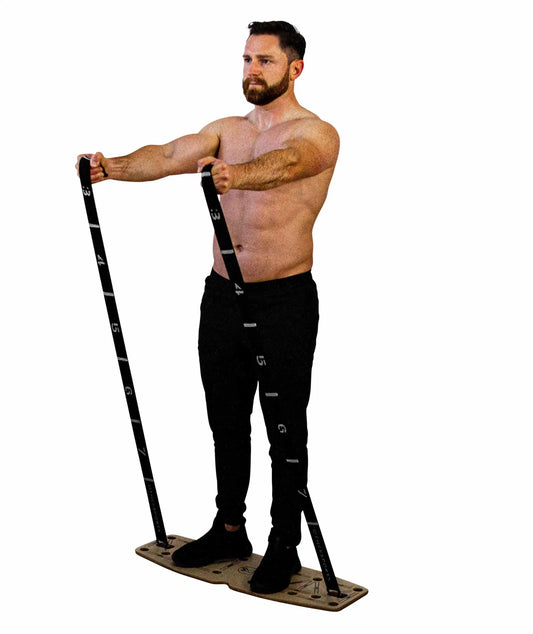 liegestutzbrett-Schulter-vorne-trainieren-mit-Fitnessband