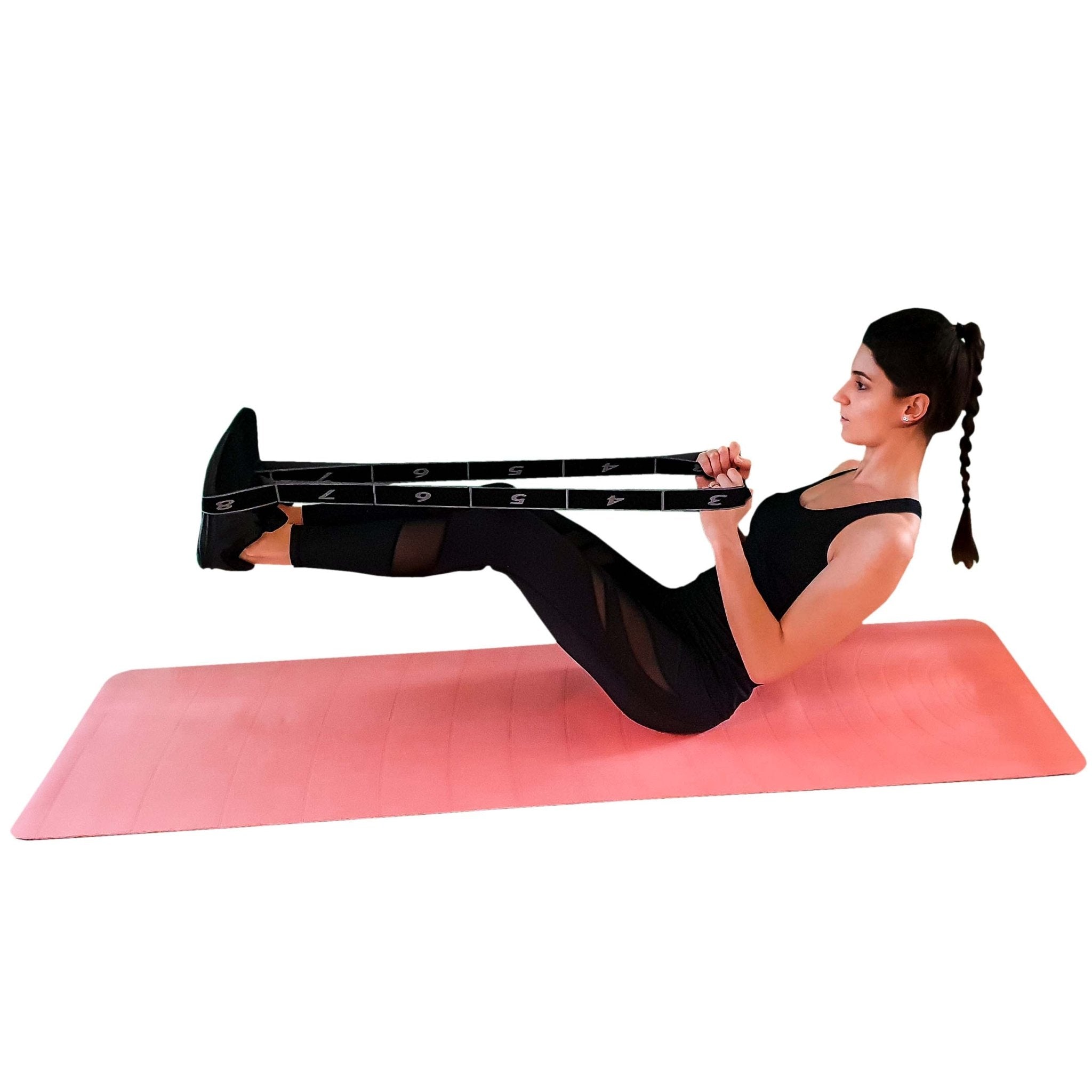 Rudern mit dem Multi-Loop Fitnessband