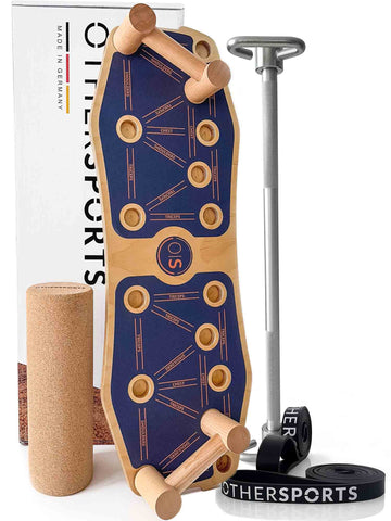 Sportgerät für Zuhause - Board und Trainingsstange
