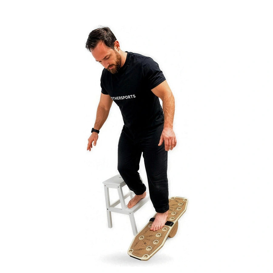 Stand mit Halt am Hocker